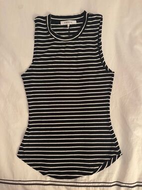 Frame Denim Women's Striped Tank Top